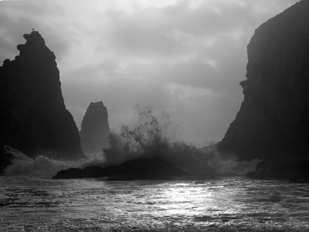 Bandon Beach at sunset