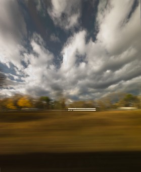 From the Acela at high speed