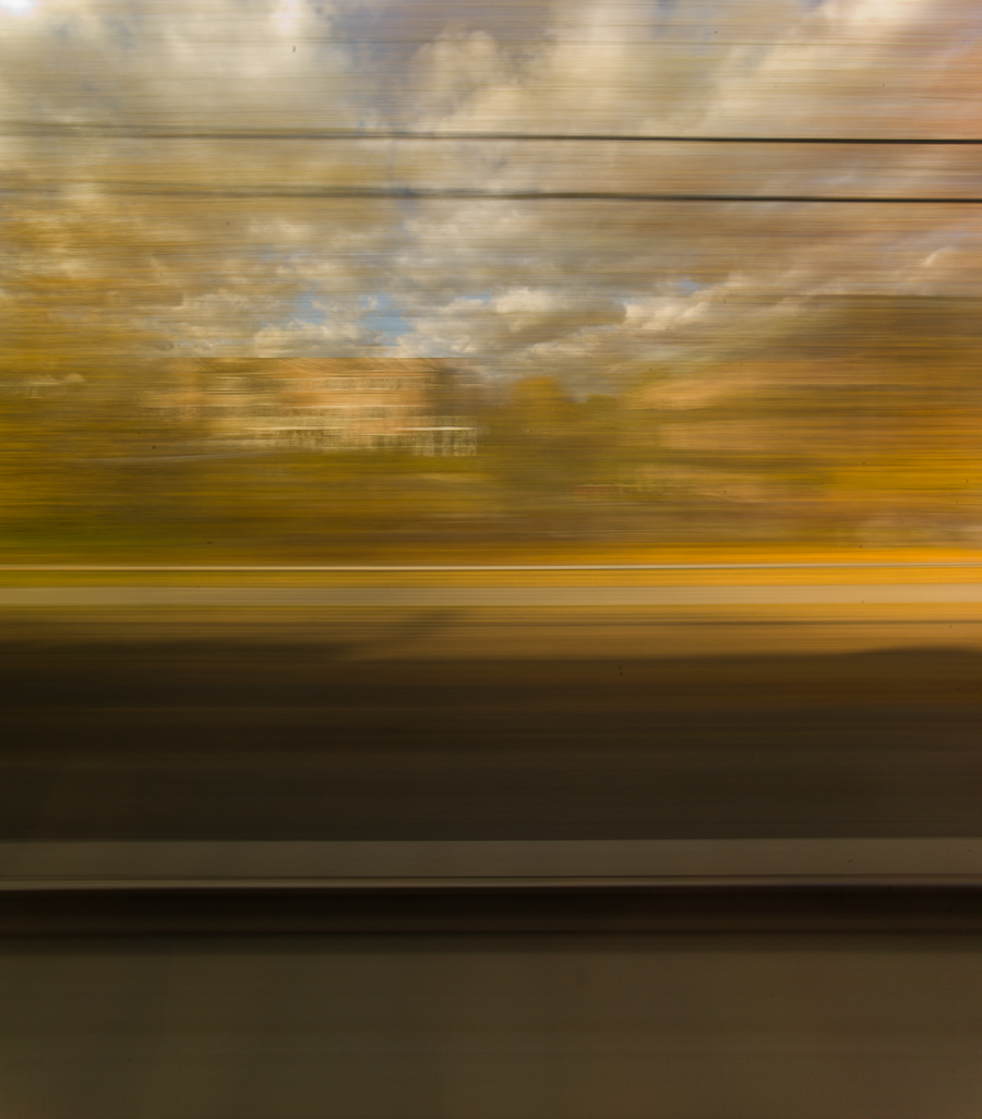 From the Acela at high speed