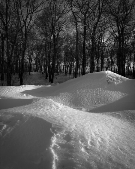 Snow drifts