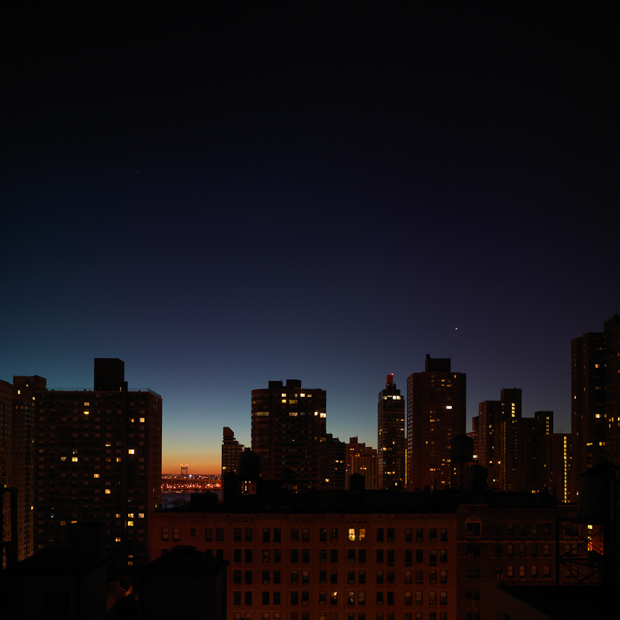 Sunrise out my window