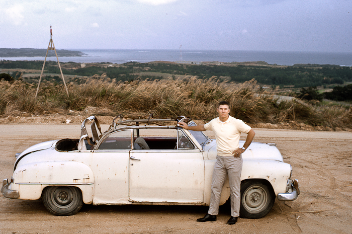 Frank Blakemore and his Dodge Cranbrook