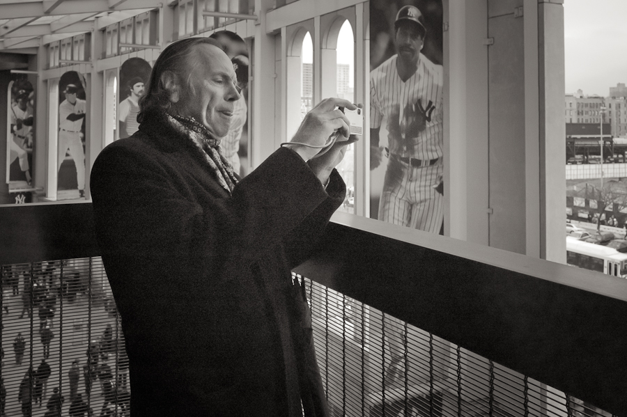 Bob Forbes at the Yankees opener