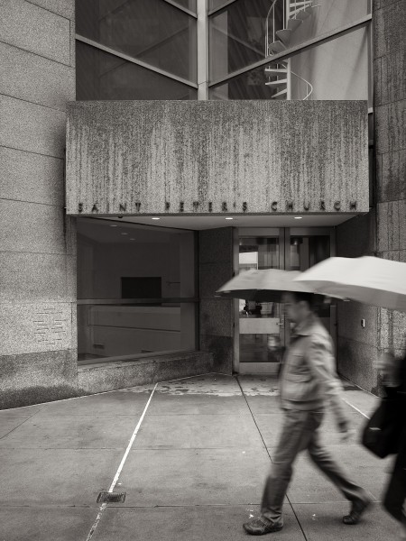 It rains on Lexington Avenue