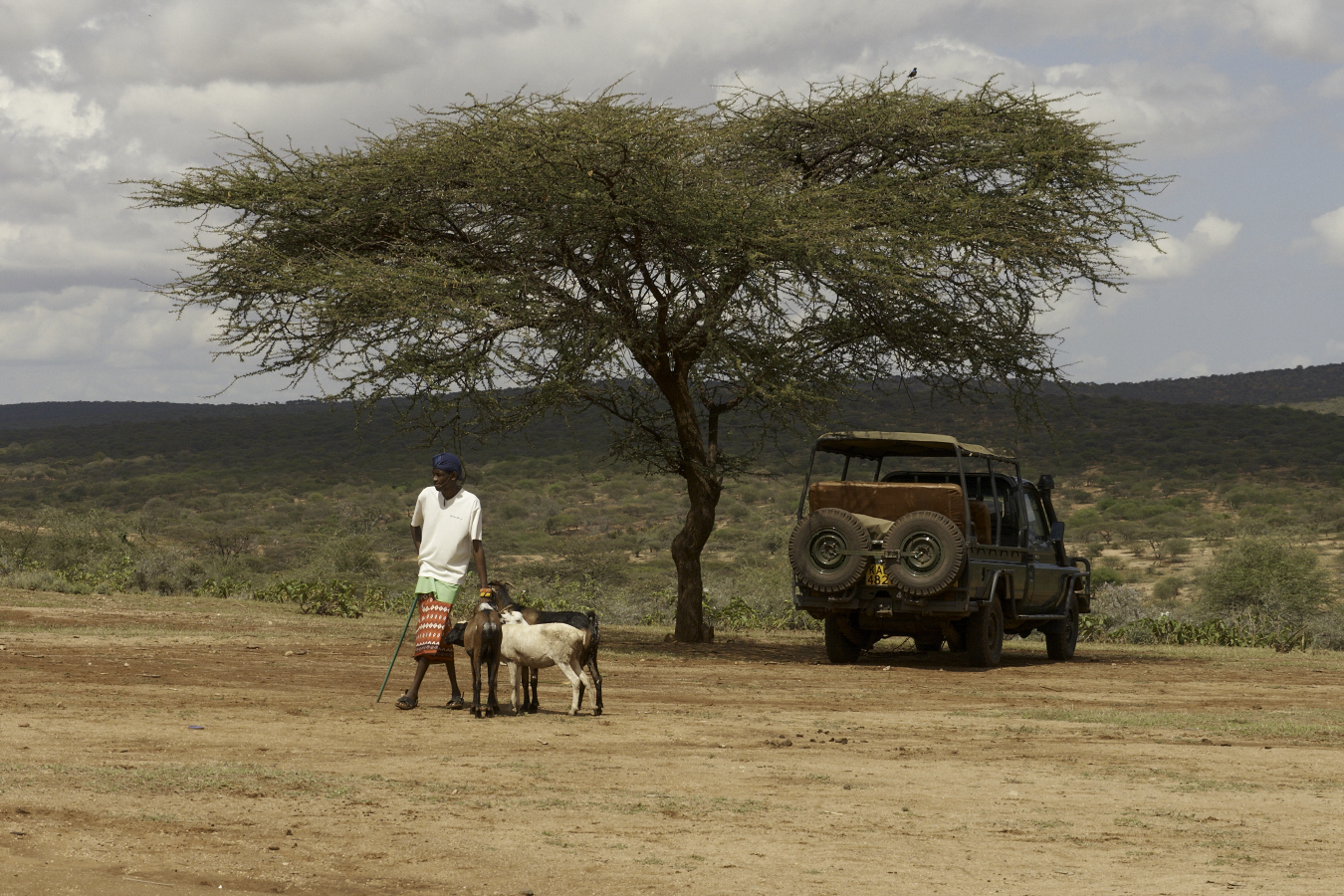 Maasai market day