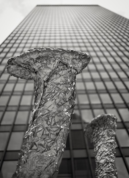 John Chamberlain sculpture