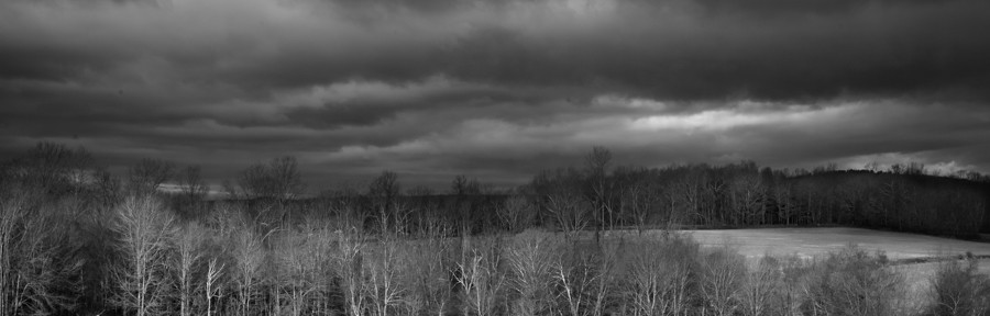 The sun breaks through