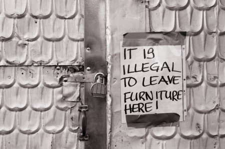 Second hand furniture store