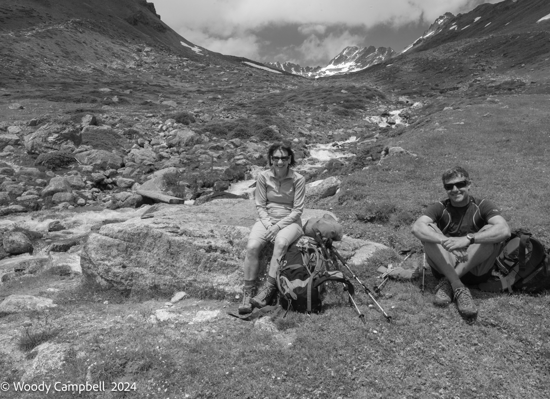 Maria trekking
